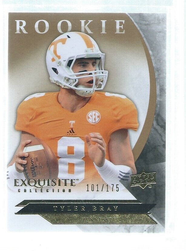 TYLER BRAY 2012 UPPER DECK EXQUISITE COLLECTION ROOKIE RC #D 101/175