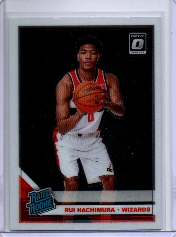 RUI HACHIMURA 2019-20 PANINI DONRUSS OPTIC TRUE ROOKIE RC #188
