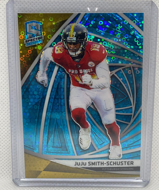 JUJU SMITH-SCHUSTER 2019 PANINI SPECTRA NEON BLUE PRIZM #D 21/60