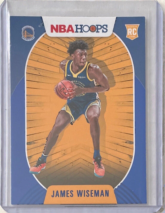 JAMES WISEMAN 2020-21 PANINI HOOPS BLUE ROOKIE RC #205
