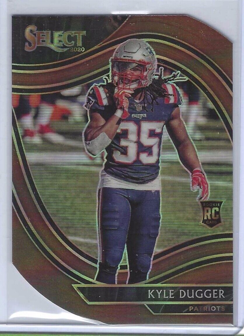 KYLE DUGGER 2020 SELECT FIELD LEVEL BRONZE PRIZM DIE CUT RC #D /355