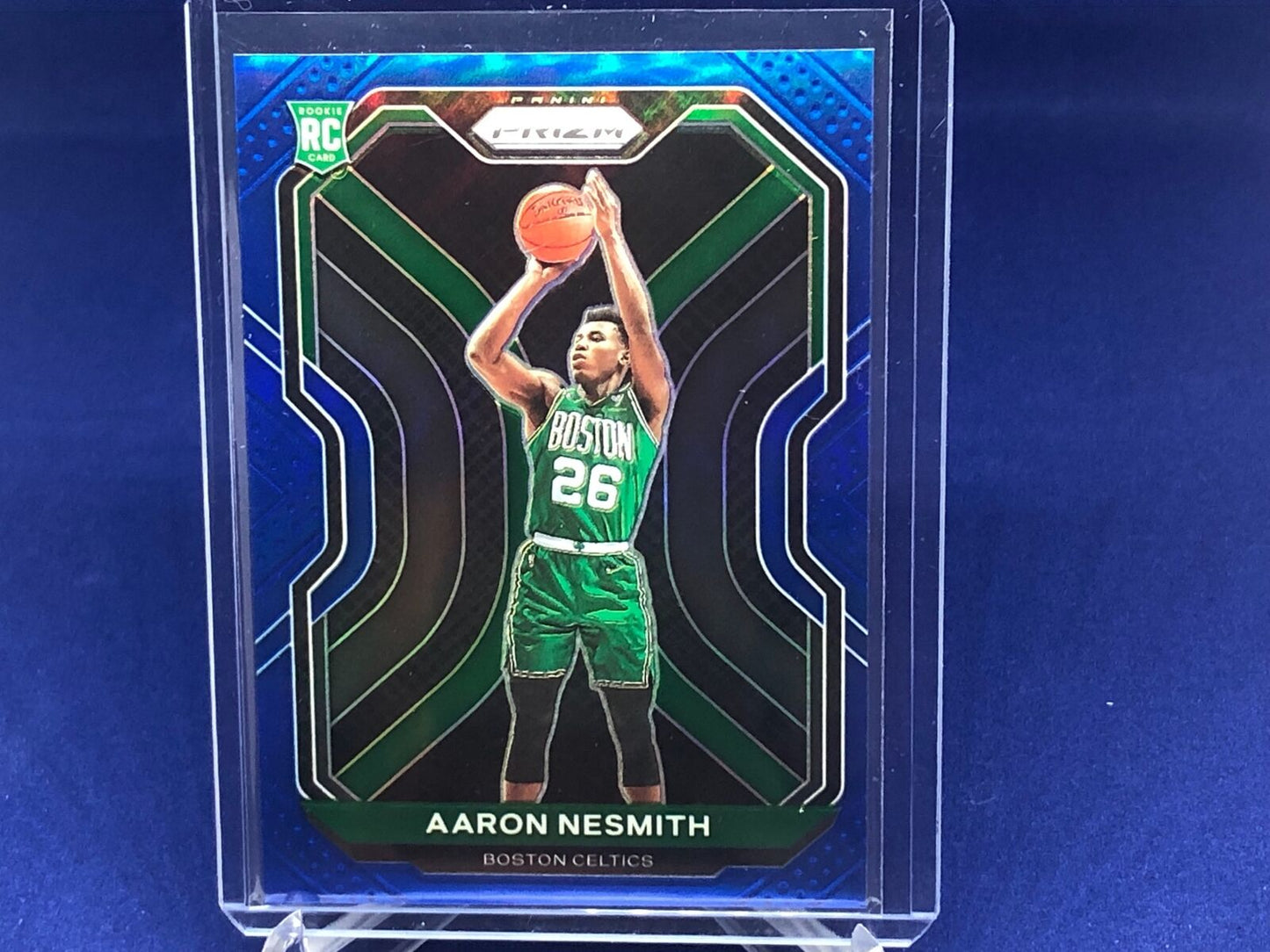 AARON NESMITH 2020-21 PANINI PRIZM BLUE PRIZMS RC #D 118/199
