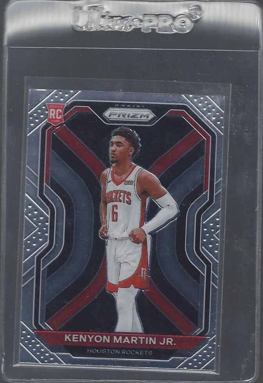 KENYON KJ MARTIN JR 2020-21 PANINI PRIZM ROCKETS TRUE ROOKIE RC #265