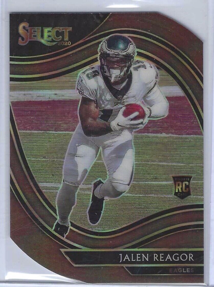 JALEN REAGOR 2020 SELECT FIELD LEVEL BRONZE PRIZM DIE CUT RC #D /355