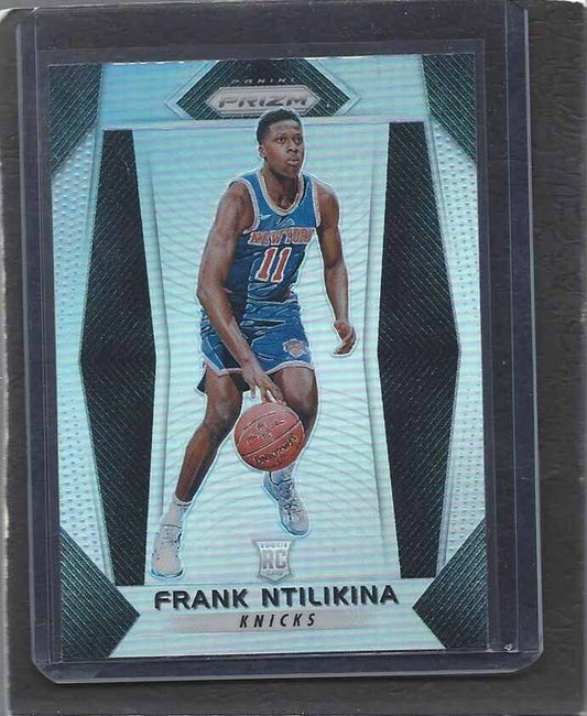 FRANK NTILIKINA 2017-18 PANINI PRIZM SILVER PRIZMS ROOKIE RC SP SSP #275