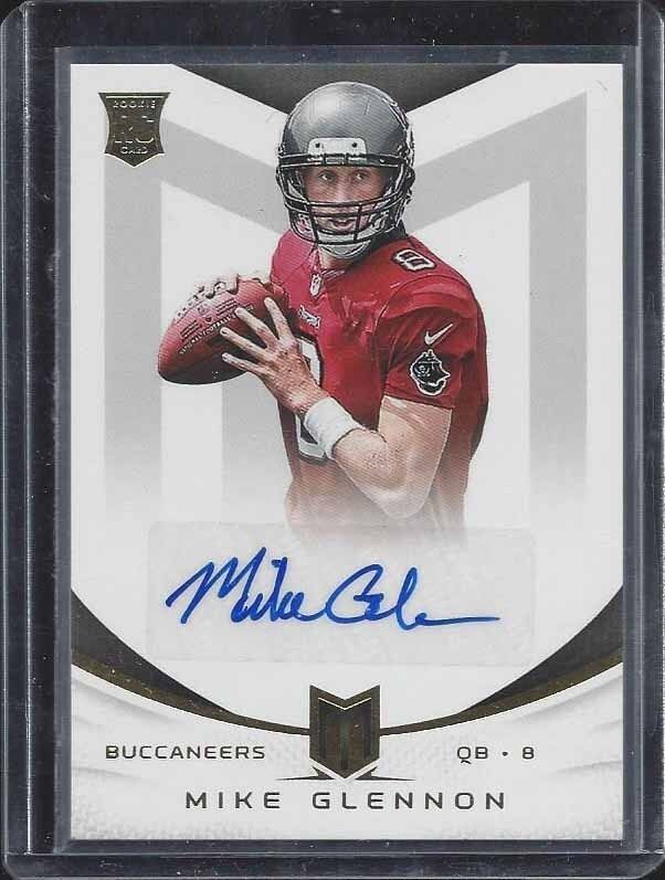 MIKE GLENNON 2013 PANINI MOMENTUM GOLD ROOKIE AUTO RC #D 48/49