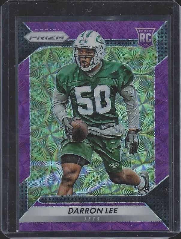 DARRON LEE 2016 PANINI PRIZM PURPLE SCOPE PRIZMS REFRACTOR RC #D 32/99