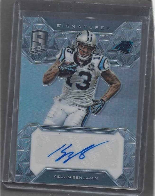 KELVIN BENJAMIN 2016 PANINI SPECTRA SIGNATURES AUTO #D 69/99
