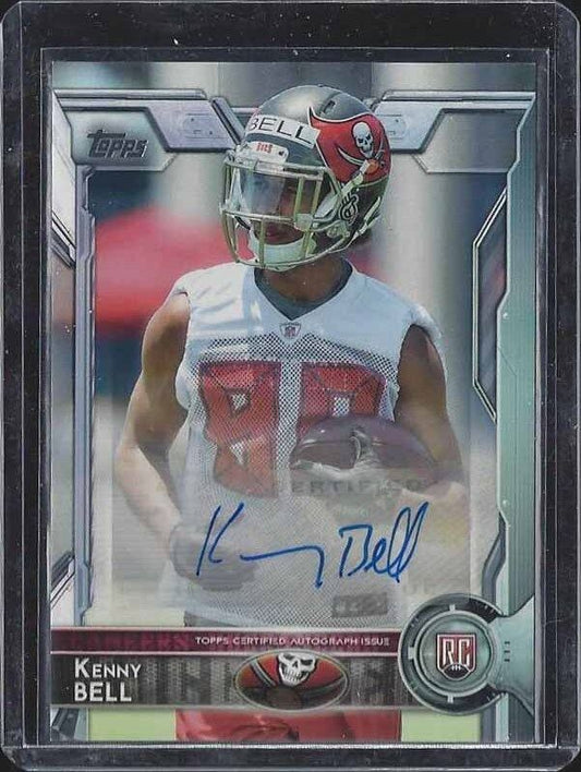 KENNY BELL 2015 TOPPS SP VARIATION RARE SHORT PRINT ROOKIE AUTO RC #456