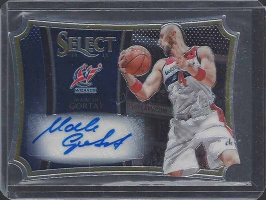 MARCIN GORTAT 2014-15 SELECT DIE CUT WIZARDS AUTO #D 25/40