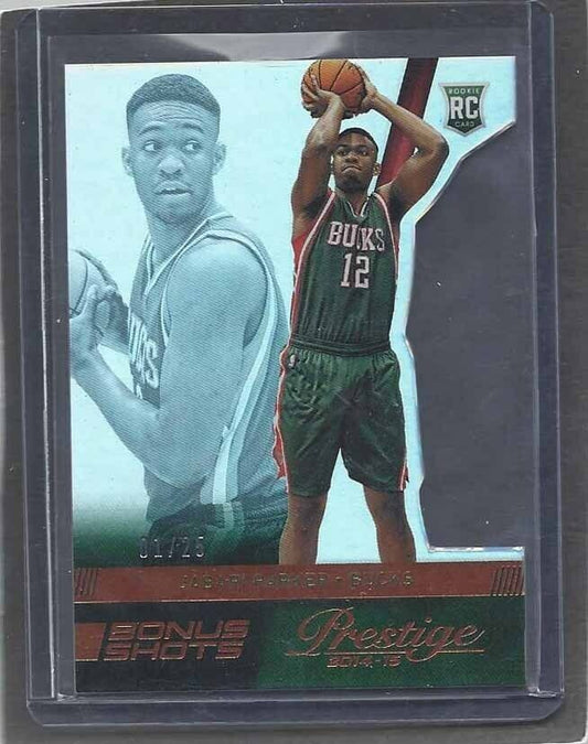 JABARI PARKER 2014-15 PRESTIGE BONUS SHOTS BRONZE DIE CUT ROOKIE RC #D 1/25
