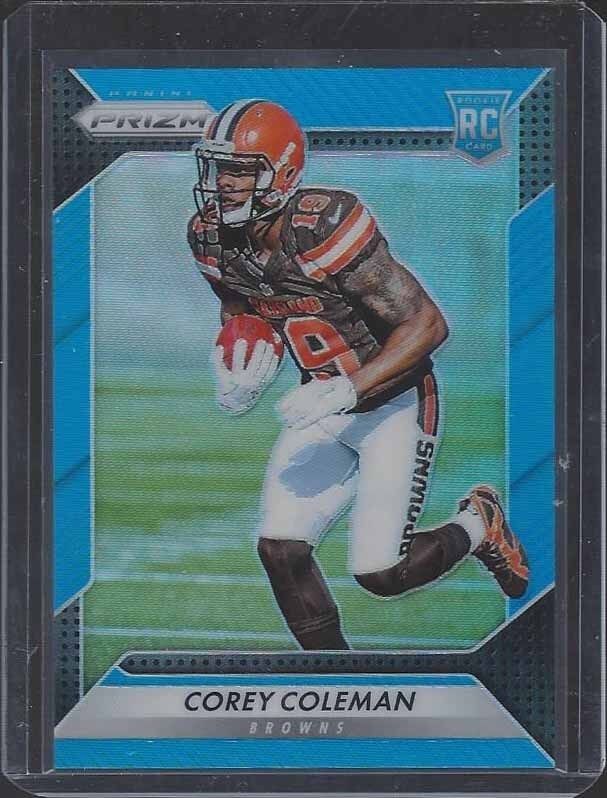 COREY COLEMAN 2016 PANINI PRIZM BLUE PRIZMS REFRACTOR RC #D 170/199