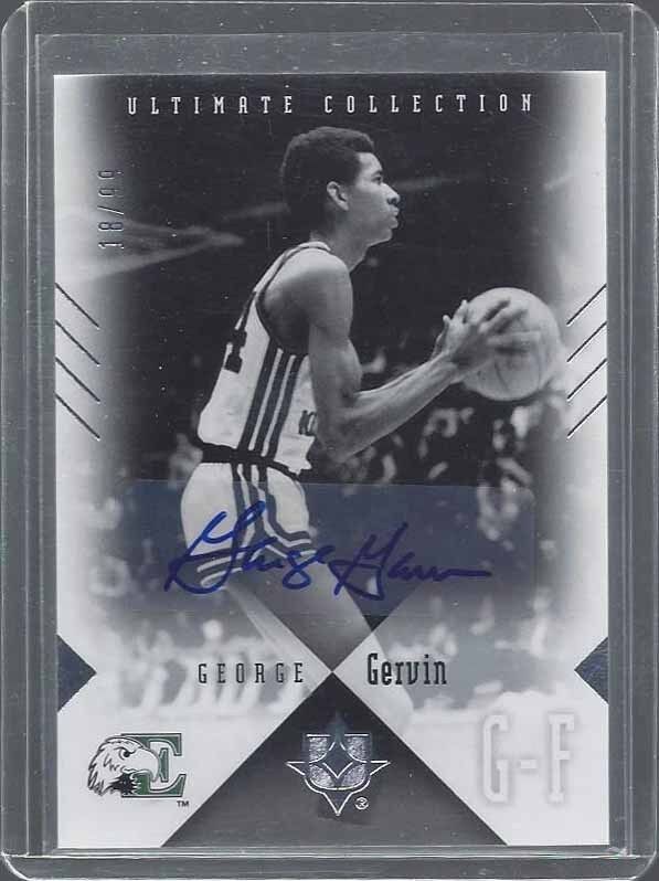 GEORGE GERVIN 2010 ULTIMATE COLLECTION AUTO #D 18/99