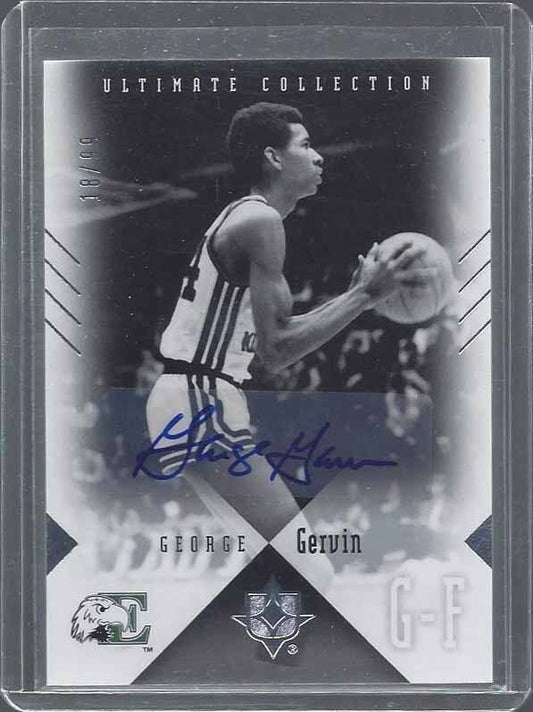 GEORGE GERVIN 2010 ULTIMATE COLLECTION AUTO #D 18/99