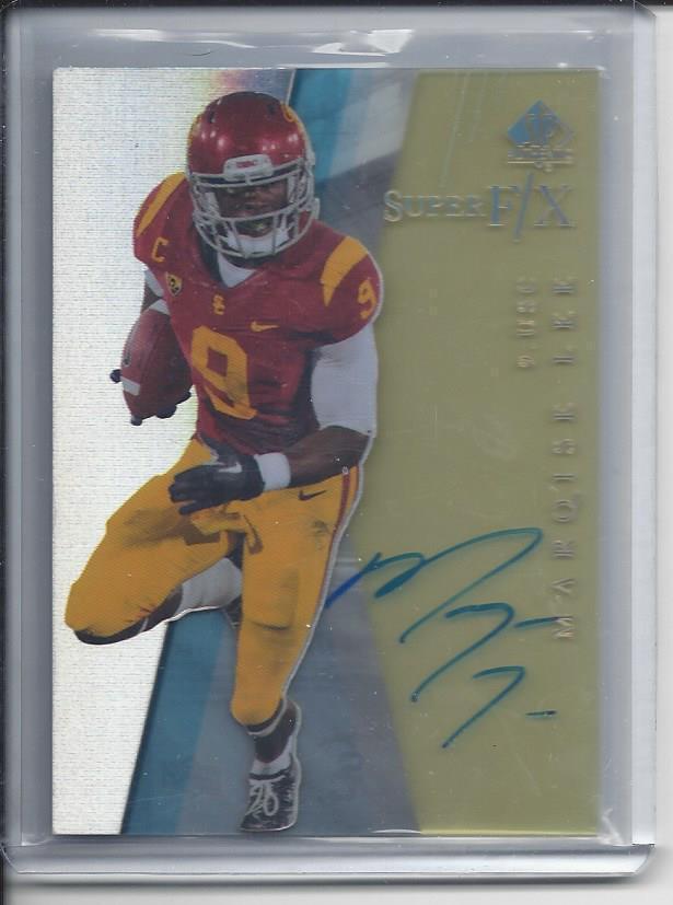 MARQISE LEE 2014 SP AUTHENTIC SUPER FX F/X RARE USC ON CARD ROOKIE AUTO RC #21