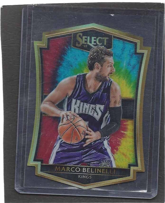 MARCO BELINELLI 2015-16 PANINI SELECT TIE DYE DIE CUT PRIZM #D 11/25