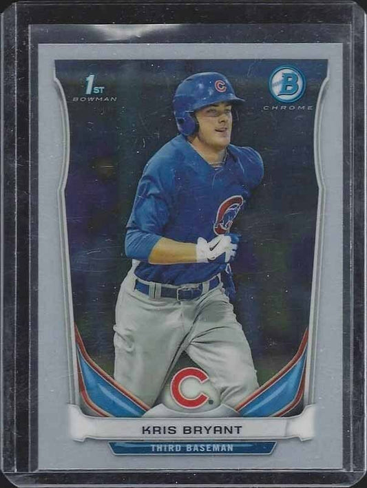 KRIS BRYANT 2014 BOWMAN CHROME PROSPECTS CUBS 1ST CARD PROSPECT #25