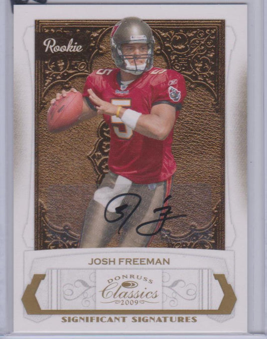 JOSH FREEMAN 2009 DONRUSS CLASSICS SIGNIFICANT SIGNATURES AUTO RC #D 81/250