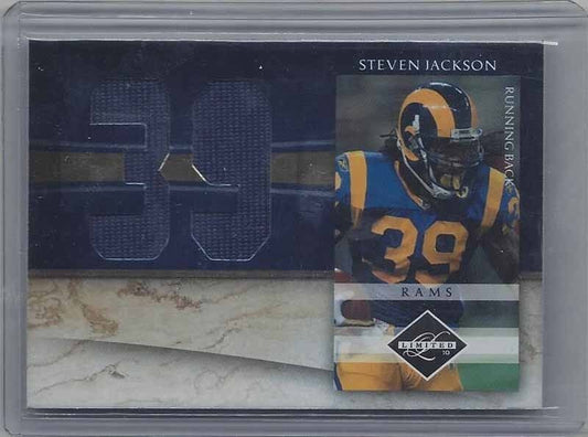 STEVEN JACKSON 2010 LIMITED JUMBO JERSEY NUMBER DUAL JERSEY #D 10/25