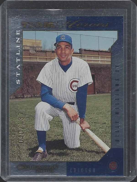 BILLY WILLIAMS 2003 DONRUSS TEAM HEROES SILVER #D 40/137