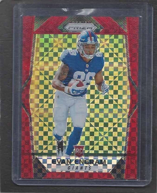 EVAN ENGRAM 2017 PANINI PRIZM RED POWER PRIZMS ROOKIE RC #D 4/49