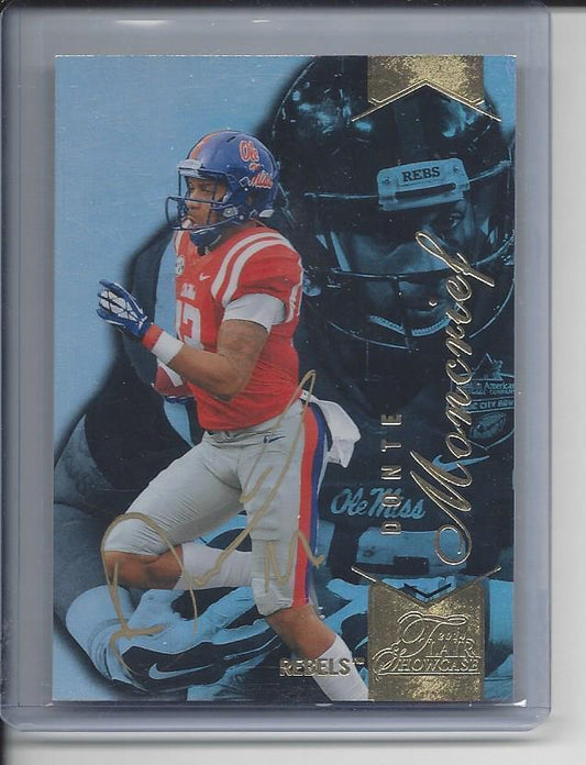 DONTE MONCRIEF 2014 FLAIR SHOWCASE GOLD INK ON CARD COLTS ROOKIE AUTO RC #41