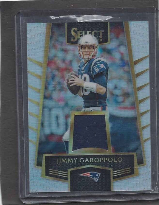JIMMY GAROPPOLO 2016 SELECT SILVER PRIZM JERSEY #D /199