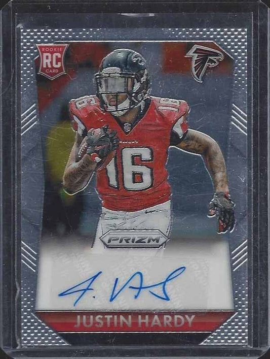 JUSTIN HARDY 2015 PANINI BLACK GOLD ROOKIE AUTO RC