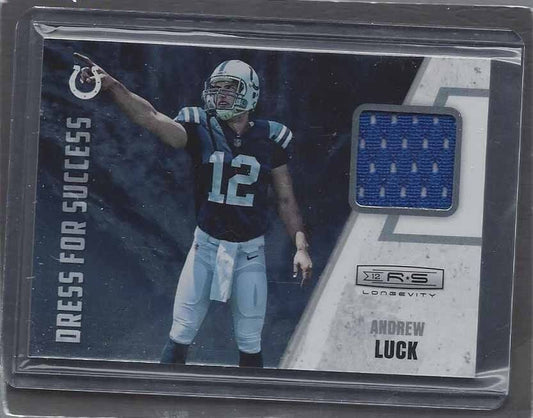 ANDREW LUCK 2012 ROOKIES & STARS LONGEVITY DRESS FOR SUCCESS JERSEY RC #19
