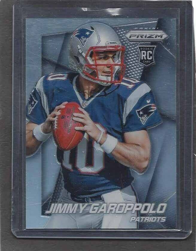 JIMMY GAROPPOLO 2014 PANINI PRIZM SILVER PRIZMS FACING RIGHT VARIATION SSP RC