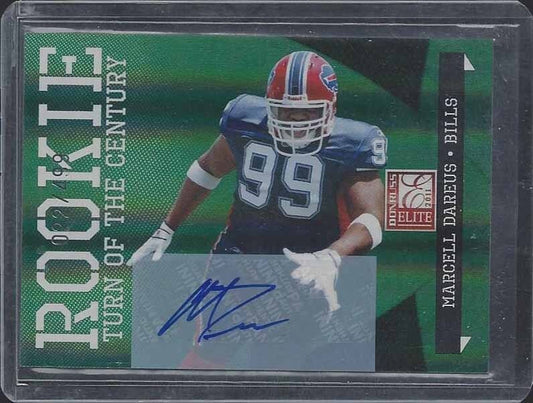 MARCELL DAREUS 2011 DONRUSS ELITE TURN OF THE CENTURY ROOKIE AUTO RC #D 22/499
