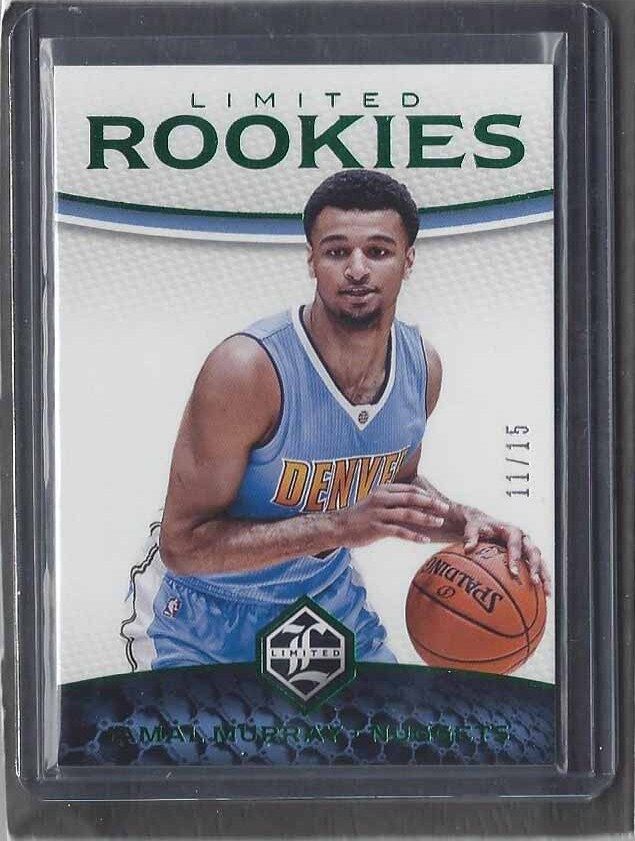 JAMAL MURRAY 2016-17 LIMITED ROOKIES GREEN ROOKIE RC #D 11/15