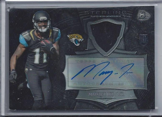 MARQISE LEE 2014 BOWMAN STERLING JAGUARS JERSEY AUTO RC