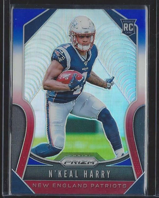 N'KEAL HARRY 2019 PANINI PRIZM RED WHITE BLUE PRIZMS ROOKIE RC #342