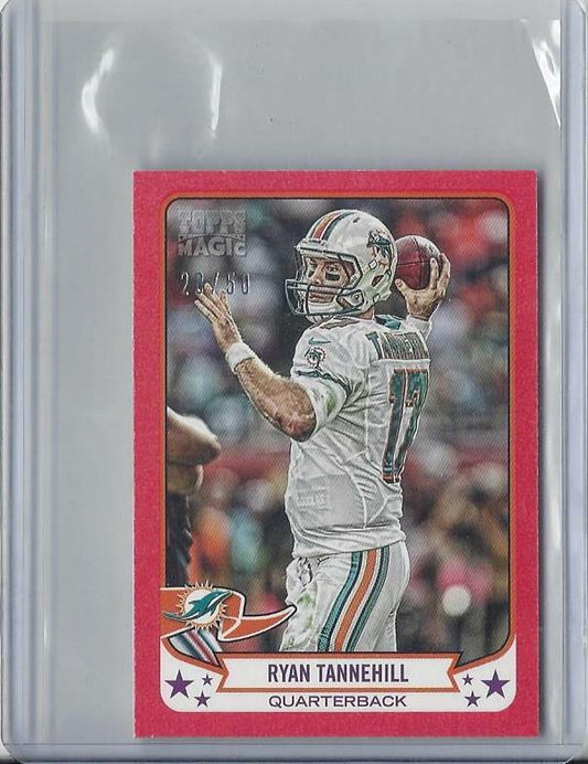 RYAN TANNEHILL 2013 TOPPS MAGIC MINI RED BORDER #D 28/50