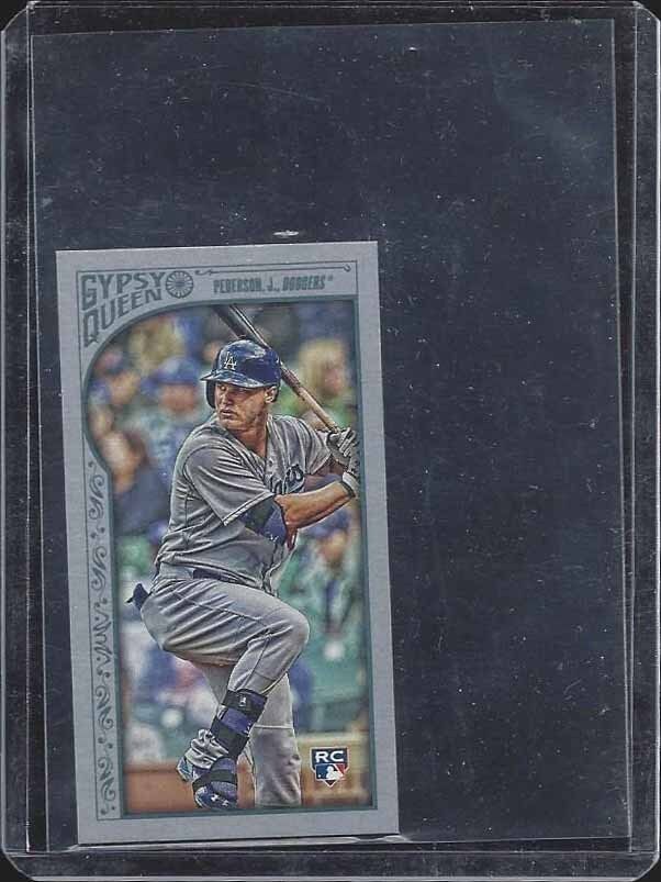 JOC PEDERSON 2015 TOPPS GYPSY QUEEN MINI GRAY SILVER BORDER PARALLEL RC #D /199