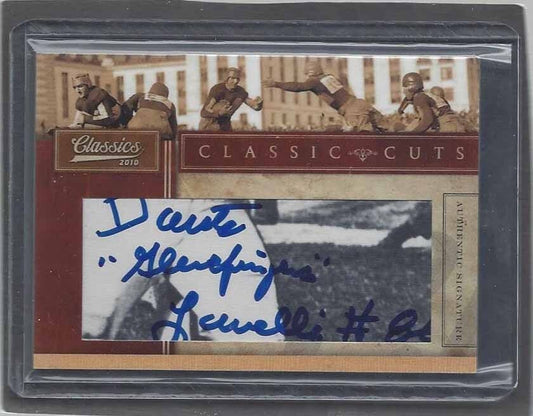 DANTE LAVELLI 2010 CLASSICS CLASSIC CUTS CUT AUTO #D 8/100