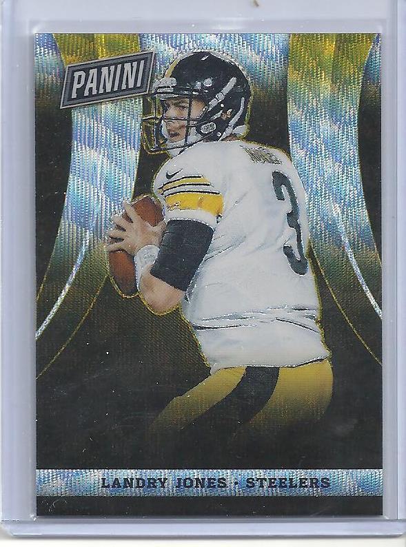 LANDRY JONES 2014 PANINI NATIONAL VIP GOLD PACKS GOLD REFRACTOR #D 5/10
