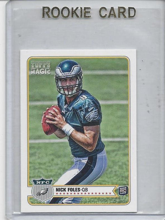 NICK FOLES 2012 TOPPS MAGIC EAGLES MINI RC #97