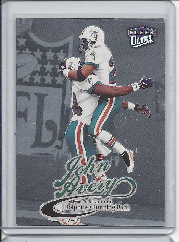 JOHN AVERY 1999 FLEER ULTRA PLATINUM MEDALLION #D 33/99