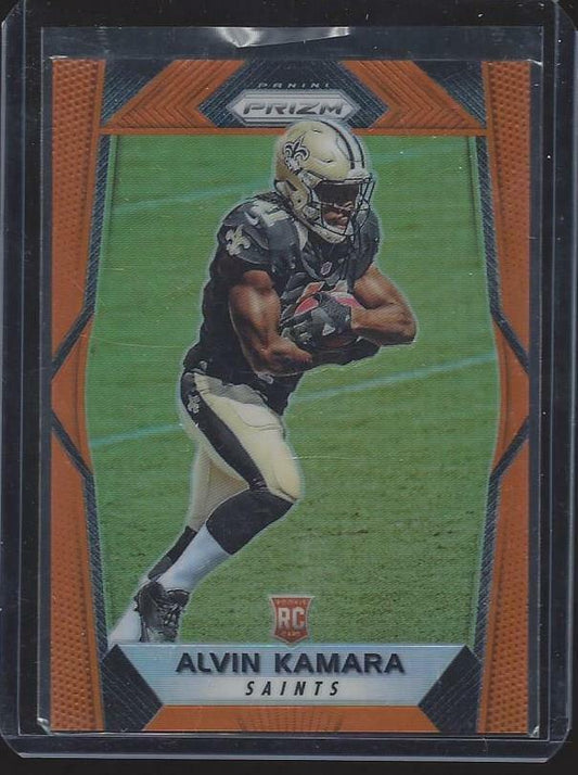ALVIN KAMARA 2017 PANINI PRIZM ORANGE PRIZMS ROOKIE RC #D 239/275