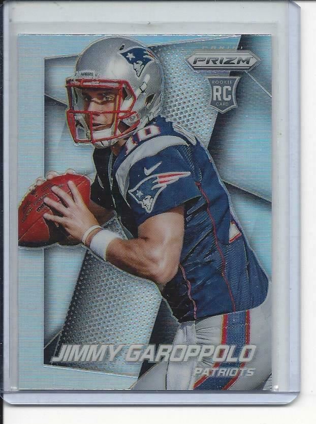 JIMMY GAROPPOLO 2014 PANINI PRIZM SILVER PRIZMS FACING LEFT VARIATION SSP RC