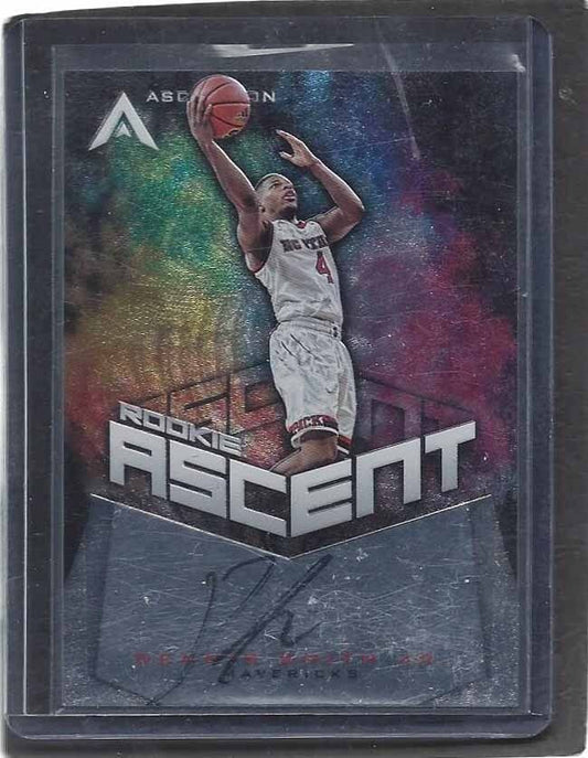 DENNIS SMITH JR 2017-18 ASCENSION ASCENT ROOKIE ON CARD AUTO RC #D 36/299