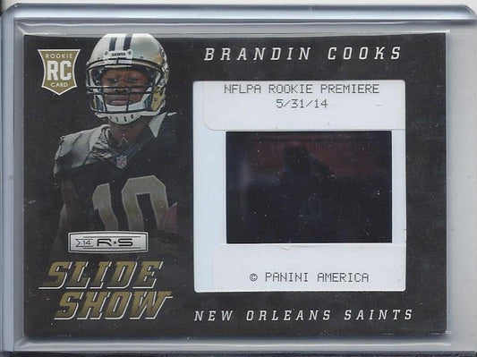 BRANDIN COOKS 2014 ROOKIES & STARS SLIDE SHOW PREMIERE FILM SLIDE RC #D 25/25
