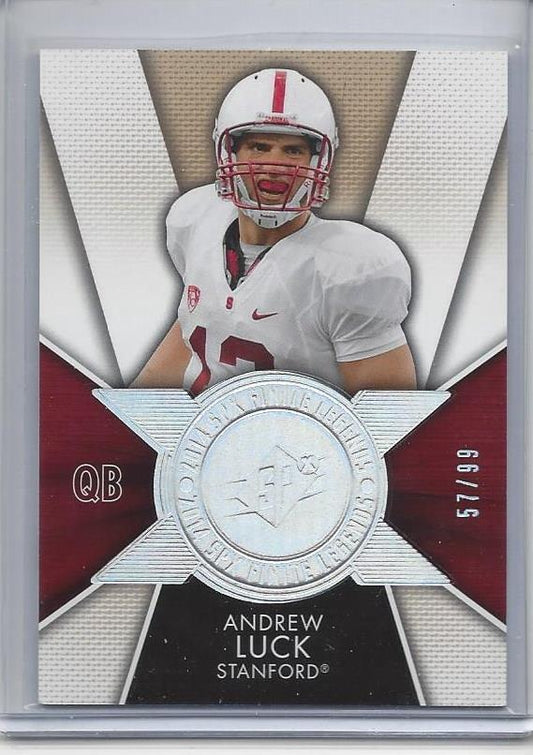 ANDREW LUCK 2014 SPX FINITE LEGENDS #D 57/99