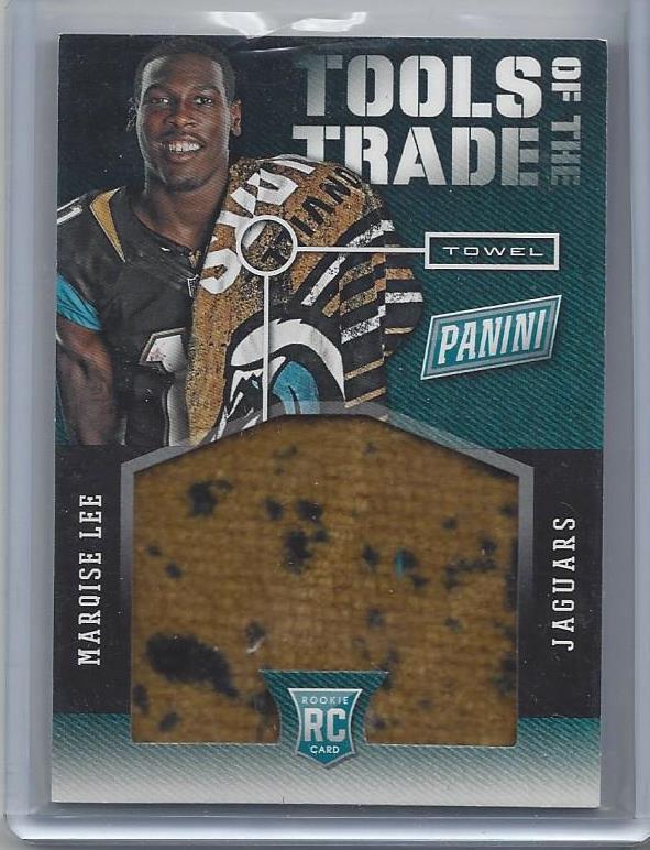 MARQISE LEE 2014 PANINI THE NATIONAL TOOLS OF THE TRADE TOWEL PATCH RC #4