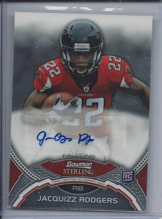 JACQUIZZ RODGERS 2011 BOWMAN STERLING FALCONS AUTO RC