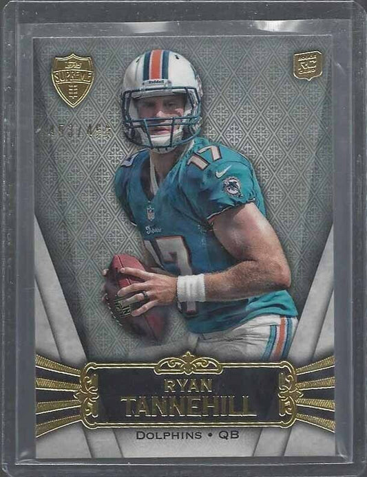 RYAN TANNEHILL 2012 TOPPS SUPREME TRUE ROOKIE RC #D 453/462