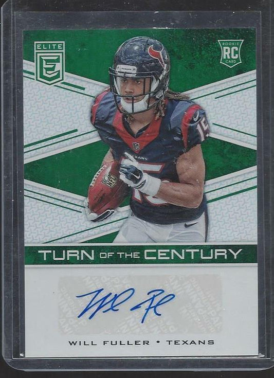WILL FULLER 2016 ELITE TURN OF THE CENTURY ROOKIE AUTO RC