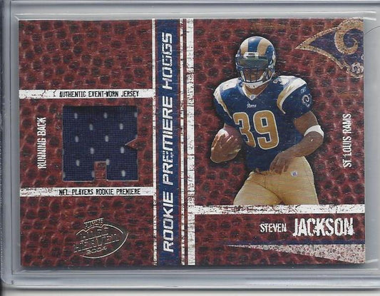 STEVEN JACKSON 2004 HOGG HEAVEN RPM RAMS JERSEY RC #D 401/750